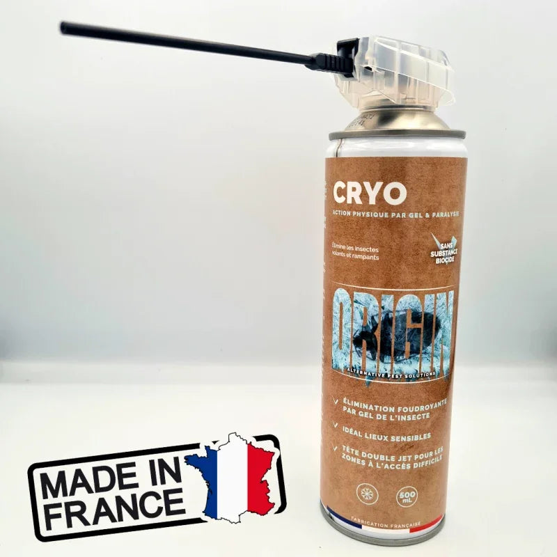Cryo Origin, bombe froid insecte paralysante (-40°C)
