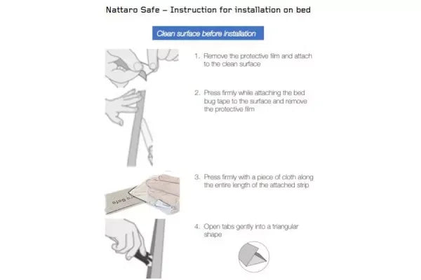 Ruban Anti-Punaises de Lit 30 m – Nattaro Safe | Protection naturelle