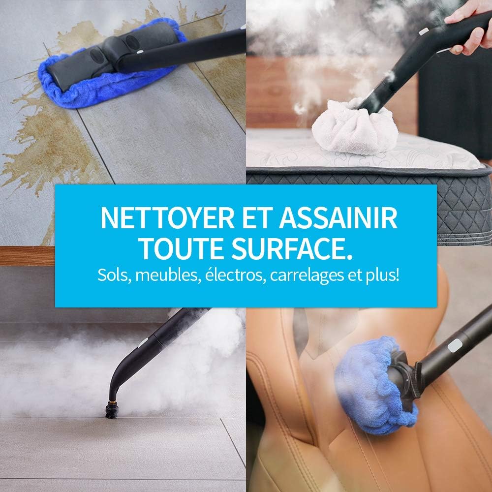 Dupray Neat Nettoyeur Vapeur seche Multi-Usage pour la Maison: sols, Meubles, Voitures et Plus