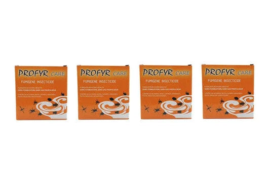 Anti cafards fumigène profyr lot de 4