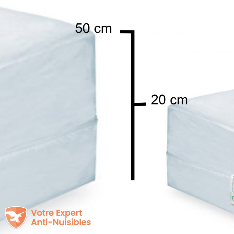 Housse anti punaise de lit 1 place 90-100x200 TWIN XL