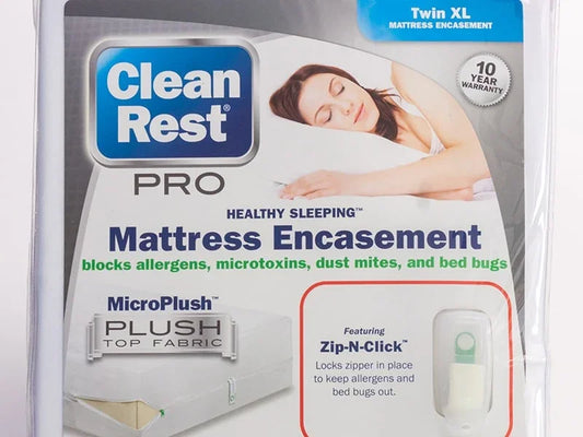 Housse anti punaise de lit 140x200cm matelas 2 places, CleanRest