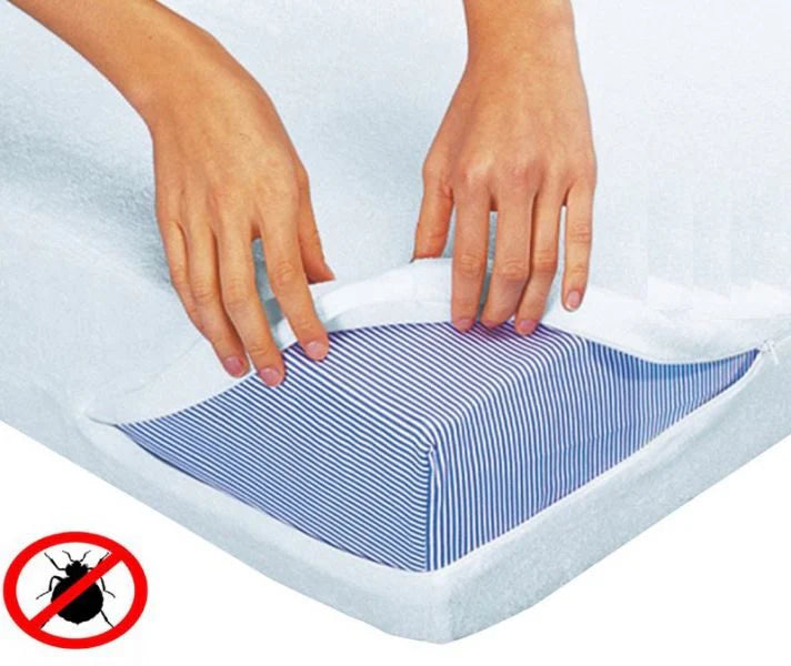 Housse de sommier punaises de lits CleanRest Pro – 2 places – 160 x 190 - Anti Insecte