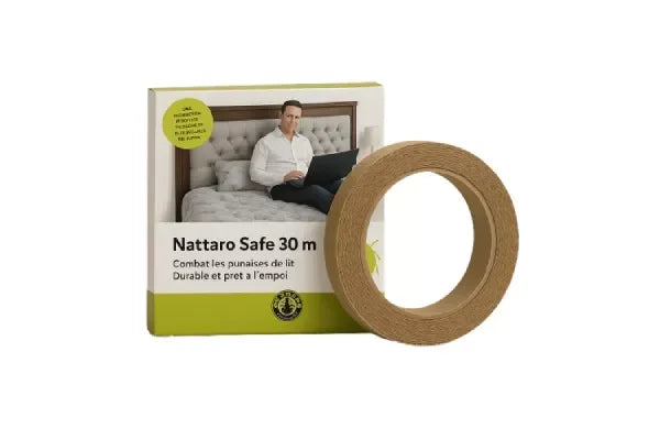 Ruban Anti-Punaises de Lit 30 m – Nattaro Safe | Protection naturelle